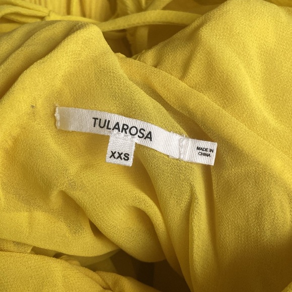 TULAROSA Nola Dress in Vibrant Yellow Size XXS from REVOLVE - Picture 4 of 7